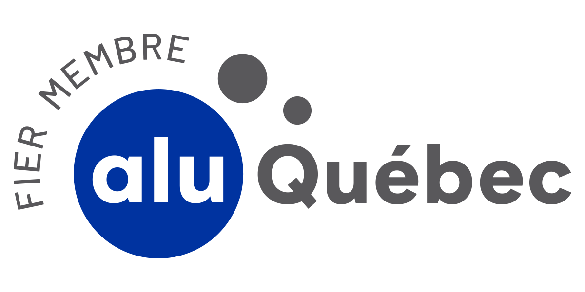 Logo Alu Québec - Fier membre